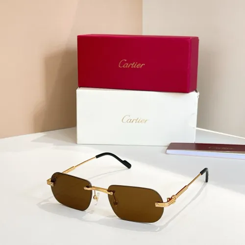Cartier AAA Quality Sunglassess #1415350