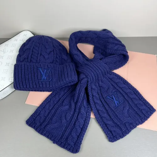 Cheap Louis Vuitton LV Hat and Scarf Set #1415426 Replica Wholesale [$42.00 USD] [ITEM#1415426] on Replica Louis Vuitton LV Hat and Scarf and Glove Set