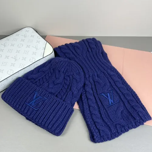 Cheap Louis Vuitton LV Hat and Scarf Set #1415426 Replica Wholesale [$42.00 USD] [ITEM#1415426] on Replica Louis Vuitton LV Hat and Scarf and Glove Set