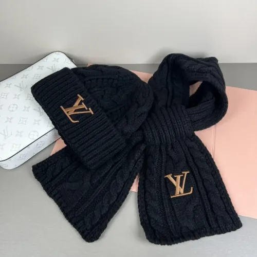 Cheap Louis Vuitton LV Hat and Scarf Set #1415429 Replica Wholesale [$42.00 USD] [ITEM#1415429] on Replica Louis Vuitton LV Hat and Scarf and Glove Set