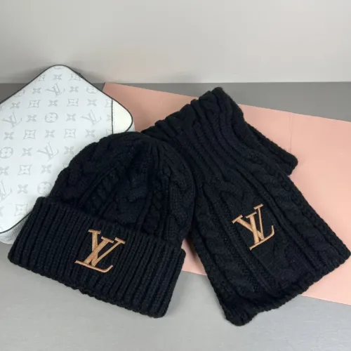 Cheap Louis Vuitton LV Hat and Scarf Set #1415429 Replica Wholesale [$42.00 USD] [ITEM#1415429] on Replica Louis Vuitton LV Hat and Scarf and Glove Set