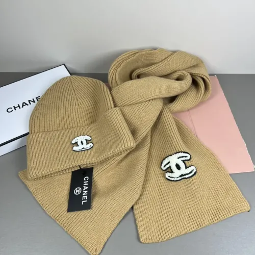 Cheap Chanel Hat and Scarf Set #1415437 Replica Wholesale [$45.00 USD] [ITEM#1415437] on Replica Chanel Hat and Scarf and Glove Set