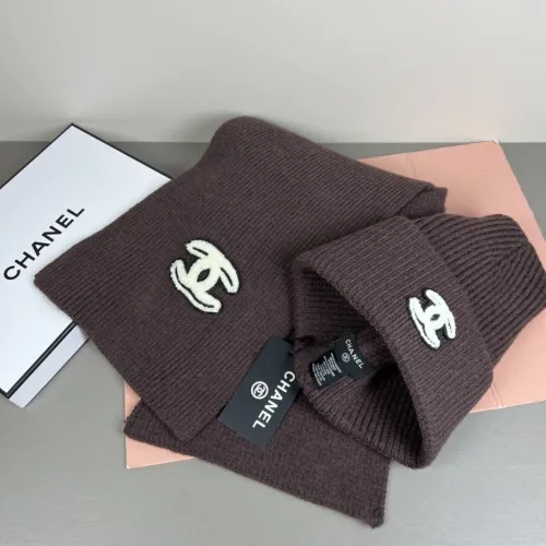 Cheap Chanel Hat and Scarf Set #1415438 Replica Wholesale [$45.00 USD] [ITEM#1415438] on Replica Chanel Hat and Scarf and Glove Set