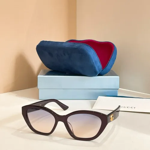 Gucci AAA Quality Sunglasses #1415445