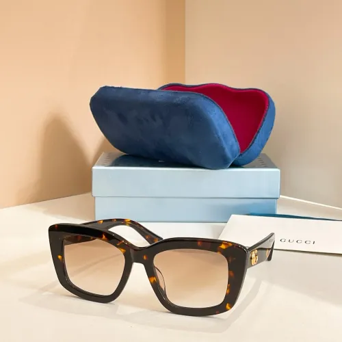 Gucci AAA Quality Sunglasses #1415447