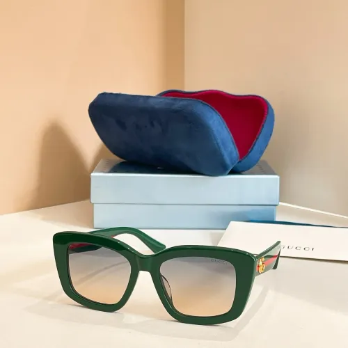 Gucci AAA Quality Sunglasses #1415448