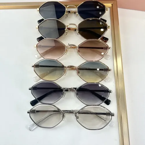 Cheap MIU MIU AAA Quality Sunglasses #1415595 Replica Wholesale [$60.00 USD] [ITEM#1415595] on Replica MIU MIU AAA Sunglasses
