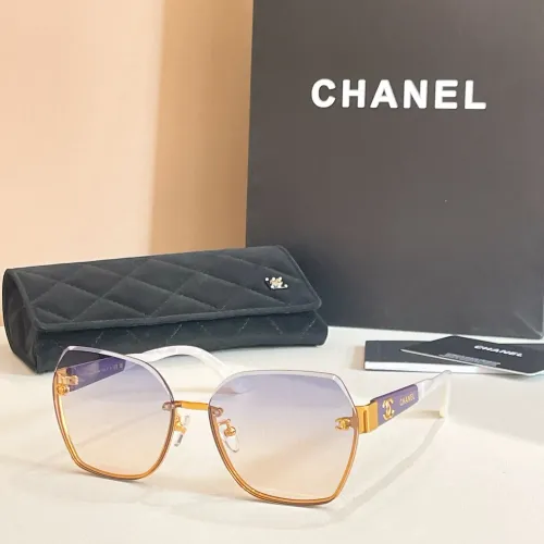 Chanel AAA Quality Sunglasses #1415703
