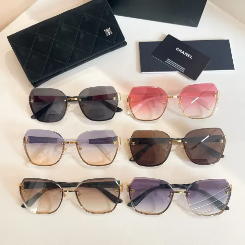 Cheap Chanel AAA Quality Sunglasses #1415705 Replica Wholesale [$64.00 USD] [ITEM#1415705] on Replica Chanel AAA Quality Sunglasses