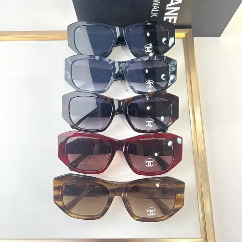 Cheap Chanel AAA Quality Sunglasses #1415714 Replica Wholesale [$60.00 USD] [ITEM#1415714] on Replica Chanel AAA Quality Sunglasses