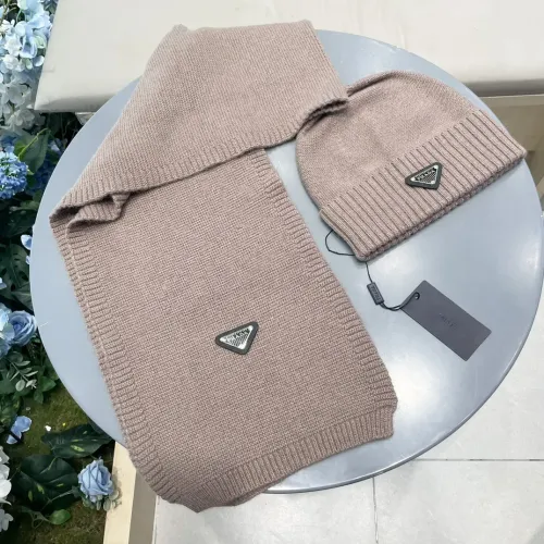 Cheap Prada Hat and Scarf Set #1415788 Replica Wholesale [$64.00 USD] [ITEM#1415788] on Replica Prada Hat and Scarf and Glove Set