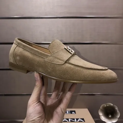 Cheap Dolce &amp; Gabbana D&amp;G Leather Shoes For Men #1415791 Replica Wholesale [$98.00 USD] [ITEM#1415791] on Replica Dolce &amp; Gabbana D&amp;G Leather Shoes