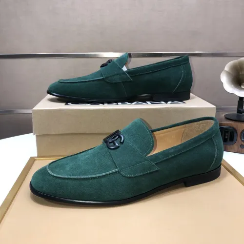 Cheap Dolce &amp; Gabbana D&amp;G Leather Shoes For Men #1415793 Replica Wholesale [$98.00 USD] [ITEM#1415793] on Replica Dolce &amp; Gabbana D&amp;G Leather Shoes