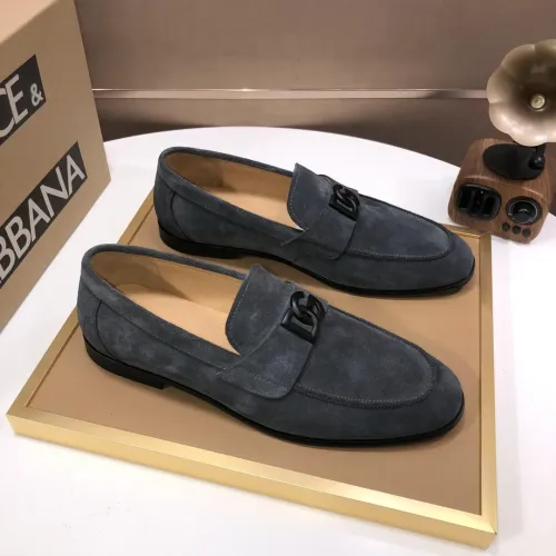 Cheap Dolce &amp; Gabbana D&amp;G Leather Shoes For Men #1415794 Replica Wholesale [$98.00 USD] [ITEM#1415794] on Replica Dolce &amp; Gabbana D&amp;G Leather Shoes