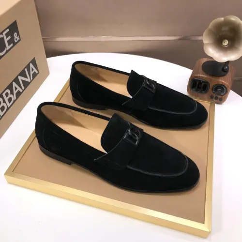 Cheap Dolce &amp; Gabbana D&amp;G Leather Shoes For Men #1415795 Replica Wholesale [$98.00 USD] [ITEM#1415795] on Replica Dolce &amp; Gabbana D&amp;G Leather Shoes