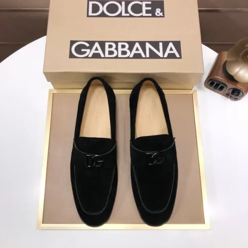 Cheap Dolce &amp; Gabbana D&amp;G Leather Shoes For Men #1415795 Replica Wholesale [$98.00 USD] [ITEM#1415795] on Replica Dolce &amp; Gabbana D&amp;G Leather Shoes