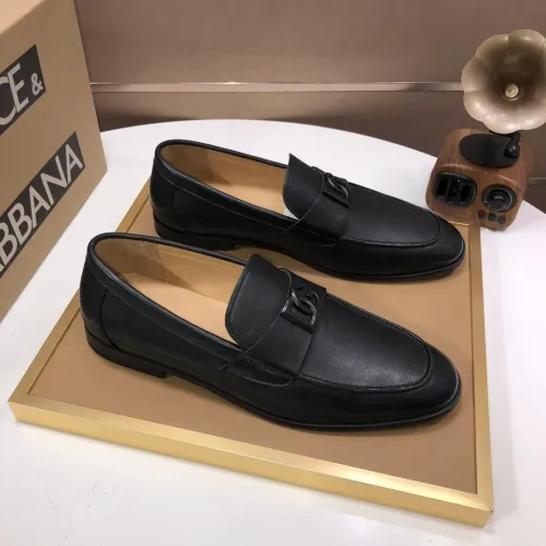 Cheap Dolce &amp; Gabbana D&amp;G Leather Shoes For Men #1415797 Replica Wholesale [$98.00 USD] [ITEM#1415797] on Replica Dolce &amp; Gabbana D&amp;G Leather Shoes