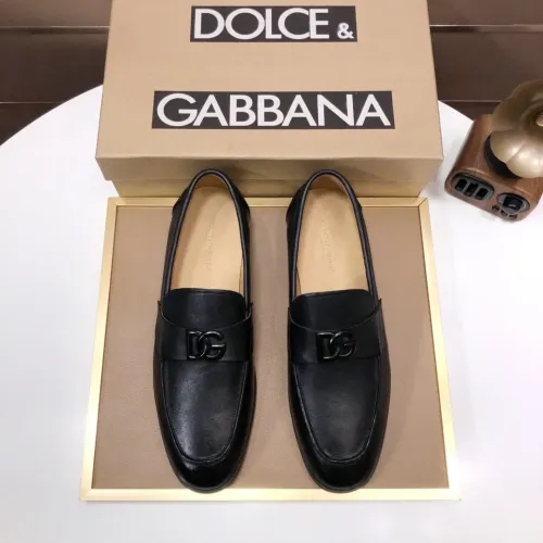 Cheap Dolce &amp; Gabbana D&amp;G Leather Shoes For Men #1415797 Replica Wholesale [$98.00 USD] [ITEM#1415797] on Replica Dolce &amp; Gabbana D&amp;G Leather Shoes