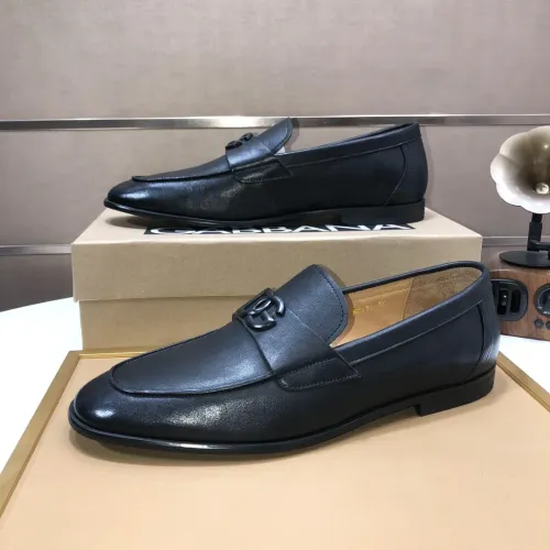 Cheap Dolce &amp; Gabbana D&amp;G Leather Shoes For Men #1415797 Replica Wholesale [$98.00 USD] [ITEM#1415797] on Replica Dolce &amp; Gabbana D&amp;G Leather Shoes