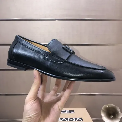 Cheap Dolce &amp; Gabbana D&amp;G Leather Shoes For Men #1415797 Replica Wholesale [$98.00 USD] [ITEM#1415797] on Replica Dolce &amp; Gabbana D&amp;G Leather Shoes