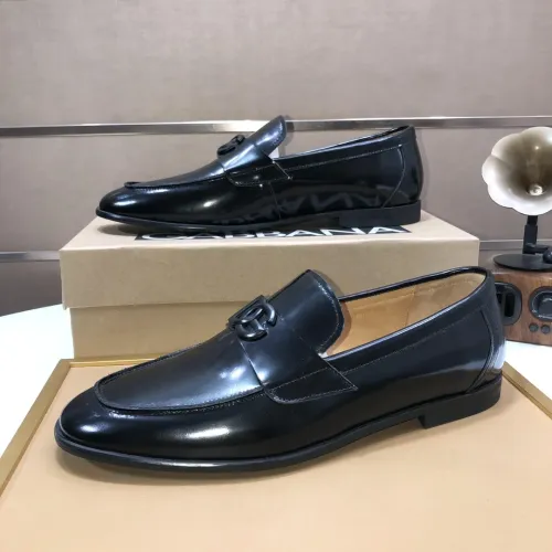 Cheap Dolce &amp; Gabbana D&amp;G Leather Shoes For Men #1415798 Replica Wholesale [$98.00 USD] [ITEM#1415798] on Replica Dolce &amp; Gabbana D&amp;G Leather Shoes