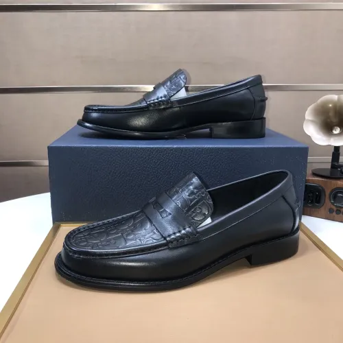 Cheap Christian Dior Leather Shoes For Men #1415800 Replica Wholesale [$100.00 USD] [ITEM#1415800] on Replica Christian Dior Leather Shoes