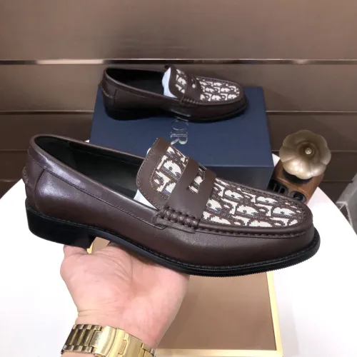 Cheap Christian Dior Leather Shoes For Men #1415801 Replica Wholesale [$100.00 USD] [ITEM#1415801] on Replica Christian Dior Leather Shoes