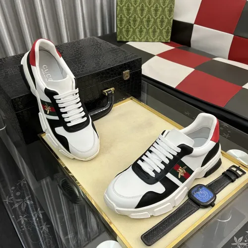 Cheap Gucci Casual Shoes For Men #1415838 Replica Wholesale [$100.00 USD] [ITEM#1415838] on Replica Gucci Casual Shoes