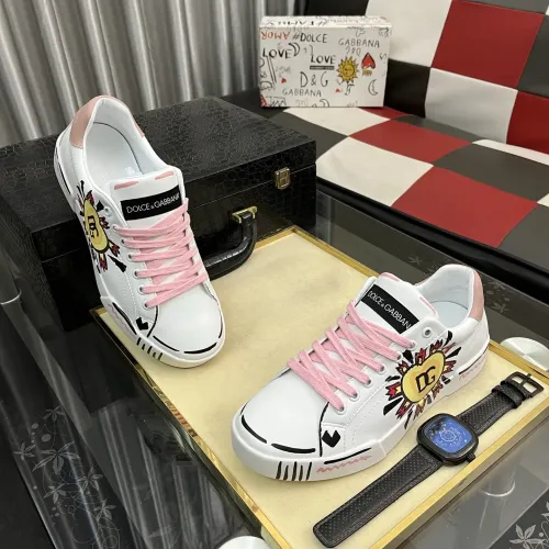 Cheap Dolce &amp; Gabbana D&amp;G Casual Shoes For Women #1415914 Replica Wholesale [$88.00 USD] [ITEM#1415914] on Replica Dolce &amp; Gabbana D&amp;G Casual Shoes