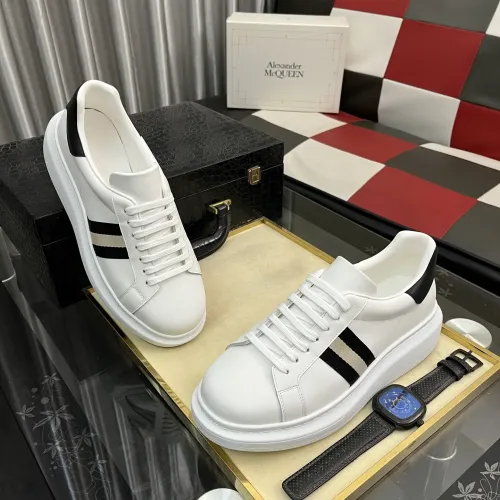 Cheap Alexander McQueen Casual Shoes For Men #1415934 Replica Wholesale [$100.00 USD] [ITEM#1415934] on Replica Alexander McQueen Casual Shoes