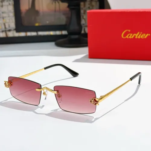 Cartier AAA Quality Sunglassess #1415980