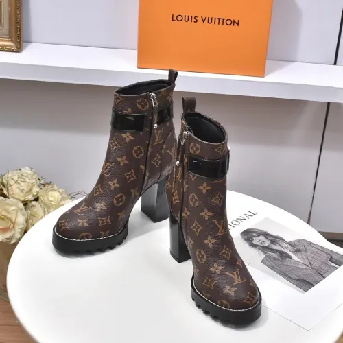 Cheap Louis Vuitton Boots For Women #1416020 Replica Wholesale [$118.00 USD] [ITEM#1416020] on Replica Louis Vuitton Boots