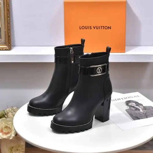 Cheap Louis Vuitton Boots For Women #1416021 Replica Wholesale [$118.00 USD] [ITEM#1416021] on Replica Louis Vuitton Boots