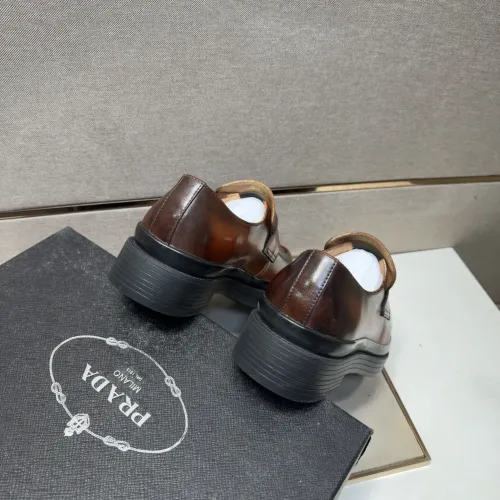 Cheap Prada Leather Shoes For Men #1416026 Replica Wholesale [$98.00 USD] [ITEM#1416026] on Replica Prada Leather Shoes