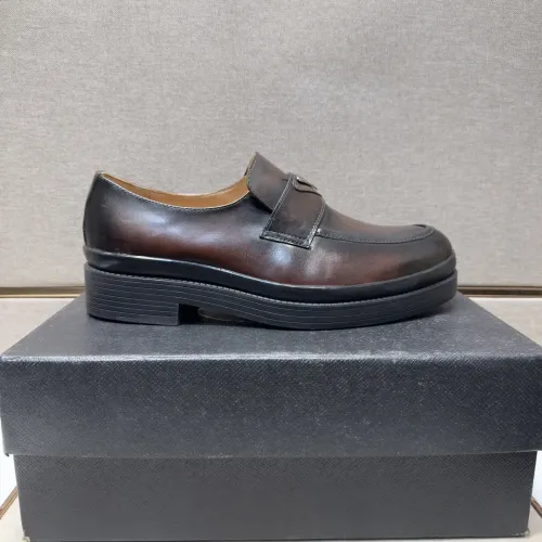 Cheap Prada Leather Shoes For Men #1416027 Replica Wholesale [$98.00 USD] [ITEM#1416027] on Replica Prada Leather Shoes
