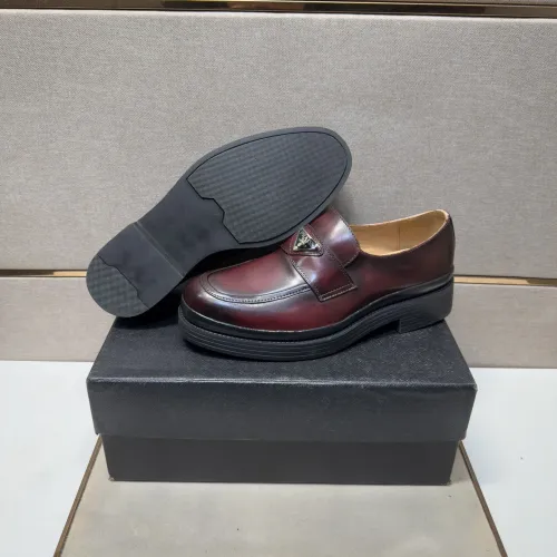 Cheap Prada Leather Shoes For Men #1416029 Replica Wholesale [$98.00 USD] [ITEM#1416029] on Replica Prada Leather Shoes