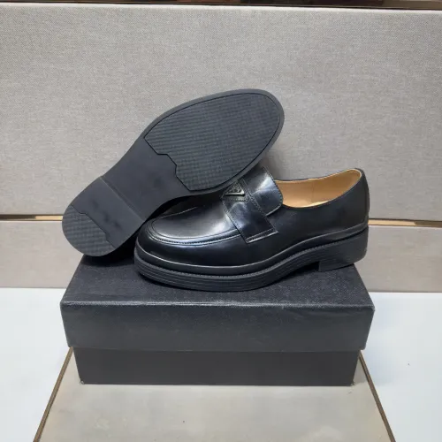 Cheap Prada Leather Shoes For Men #1416031 Replica Wholesale [$98.00 USD] [ITEM#1416031] on Replica Prada Leather Shoes
