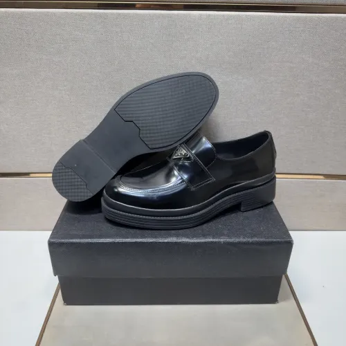 Cheap Prada Leather Shoes For Men #1416032 Replica Wholesale [$98.00 USD] [ITEM#1416032] on Replica Prada Leather Shoes