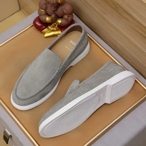 Cheap Boss Leather Shoes For Men #1416085 Replica Wholesale [$85.00 USD] [ITEM#1416085] on Replica Boss Leather Shoes