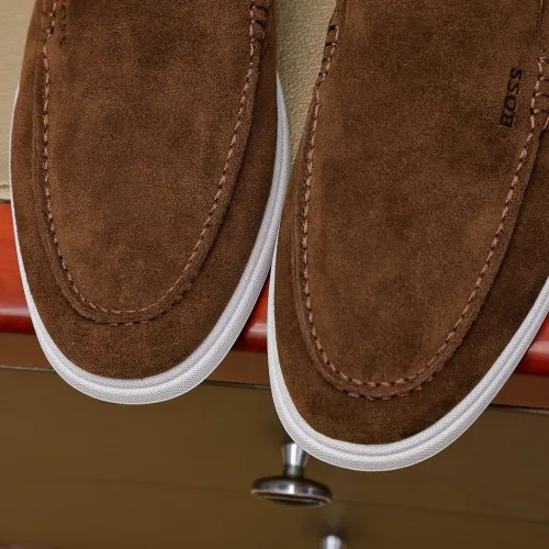 Cheap Boss Leather Shoes For Men #1416086 Replica Wholesale [$85.00 USD] [ITEM#1416086] on Replica Boss Leather Shoes
