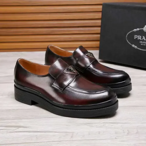 Cheap Prada Leather Shoes For Men #1416116 Replica Wholesale [$100.00 USD] [ITEM#1416116] on Replica Prada Leather Shoes