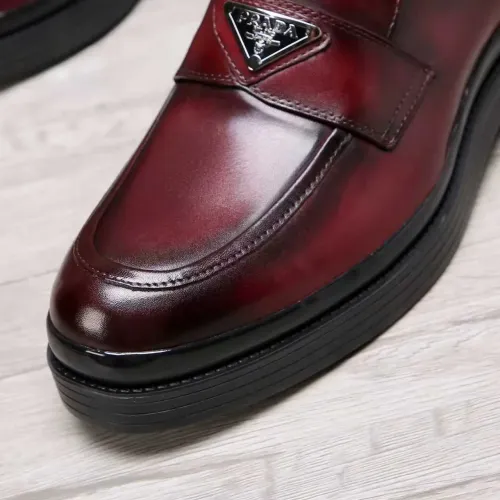 Cheap Prada Leather Shoes For Men #1416117 Replica Wholesale [$100.00 USD] [ITEM#1416117] on Replica Prada Leather Shoes