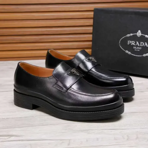 Cheap Prada Leather Shoes For Men #1416119 Replica Wholesale [$100.00 USD] [ITEM#1416119] on Replica Prada Leather Shoes