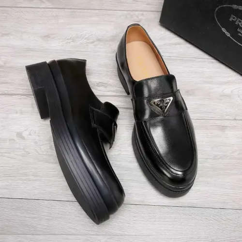 Cheap Prada Leather Shoes For Men #1416119 Replica Wholesale [$100.00 USD] [ITEM#1416119] on Replica Prada Leather Shoes