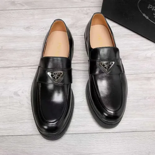 Cheap Prada Leather Shoes For Men #1416119 Replica Wholesale [$100.00 USD] [ITEM#1416119] on Replica Prada Leather Shoes