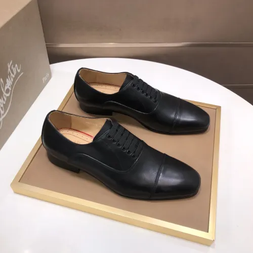 Cheap Christian Louboutin Leather Shoes For Men #1416165 Replica Wholesale [$112.00 USD] [ITEM#1416165] on Replica Christian Louboutin Leather Shoes