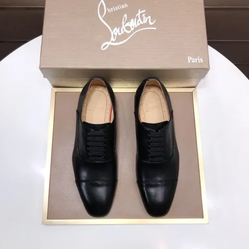 Cheap Christian Louboutin Leather Shoes For Men #1416165 Replica Wholesale [$112.00 USD] [ITEM#1416165] on Replica Christian Louboutin Leather Shoes