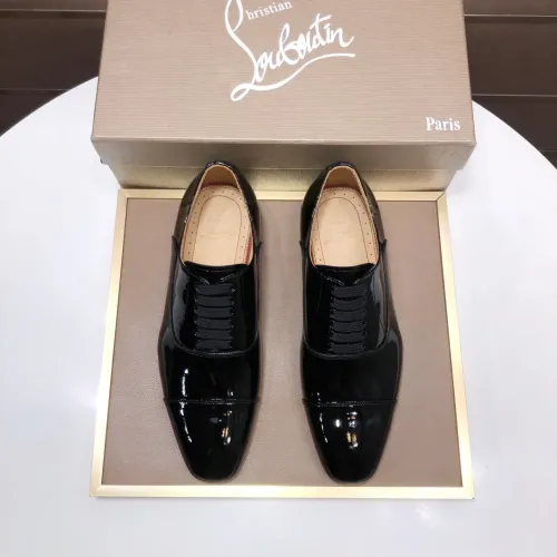 Cheap Christian Louboutin Leather Shoes For Men #1416166 Replica Wholesale [$112.00 USD] [ITEM#1416166] on Replica Christian Louboutin Leather Shoes
