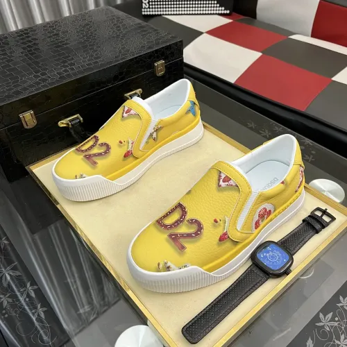 Cheap Dsquared Casual Shoes For Men #1416170 Replica Wholesale [$85.00 USD] [ITEM#1416170] on Replica Dsquared Casual Shoes