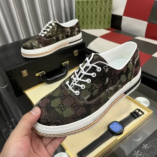 Cheap Gucci Casual Shoes For Men #1416224 Replica Wholesale [$80.00 USD] [ITEM#1416224] on Replica Gucci Casual Shoes
